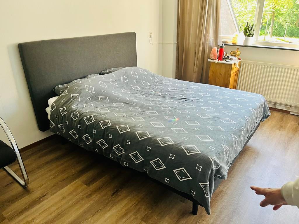 Heerlijk  bed 160x200 met Swiss Sense matrassen, Ophalen of Verzenden, Zo goed als nieuw, Tweepersoons, 160 cm