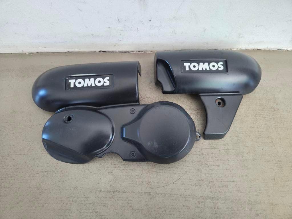 Tomos A35/A52/A55/Pack'R/Flexer ZijKappen Zwart Origineel, Ophalen of Verzenden, Zo goed als nieuw, Nvt, Nvt