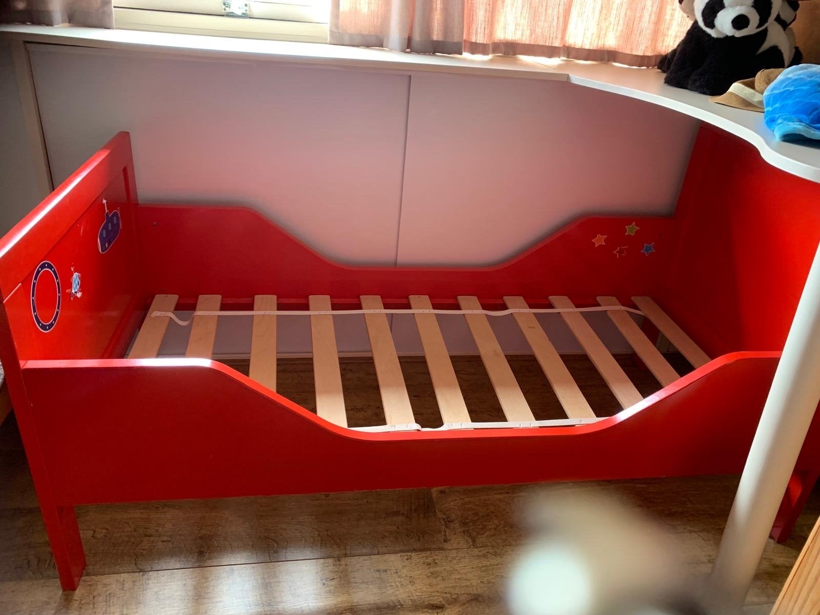 Kinderbed met lattenbodem - Afhalen in Wezep, Gebruikt, 70 tot 85 cm, Ophalen of Verzenden, Lattenbodem