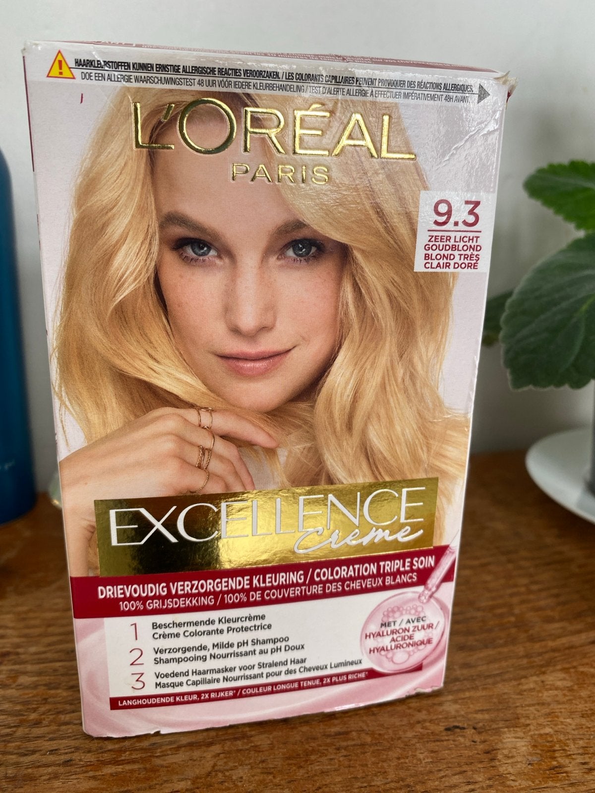 L'Oréal Excellence Crème 9.3 Zeer Licht Goudblond Haarverf, Ophalen of Verzenden, Nieuw, Overige typen