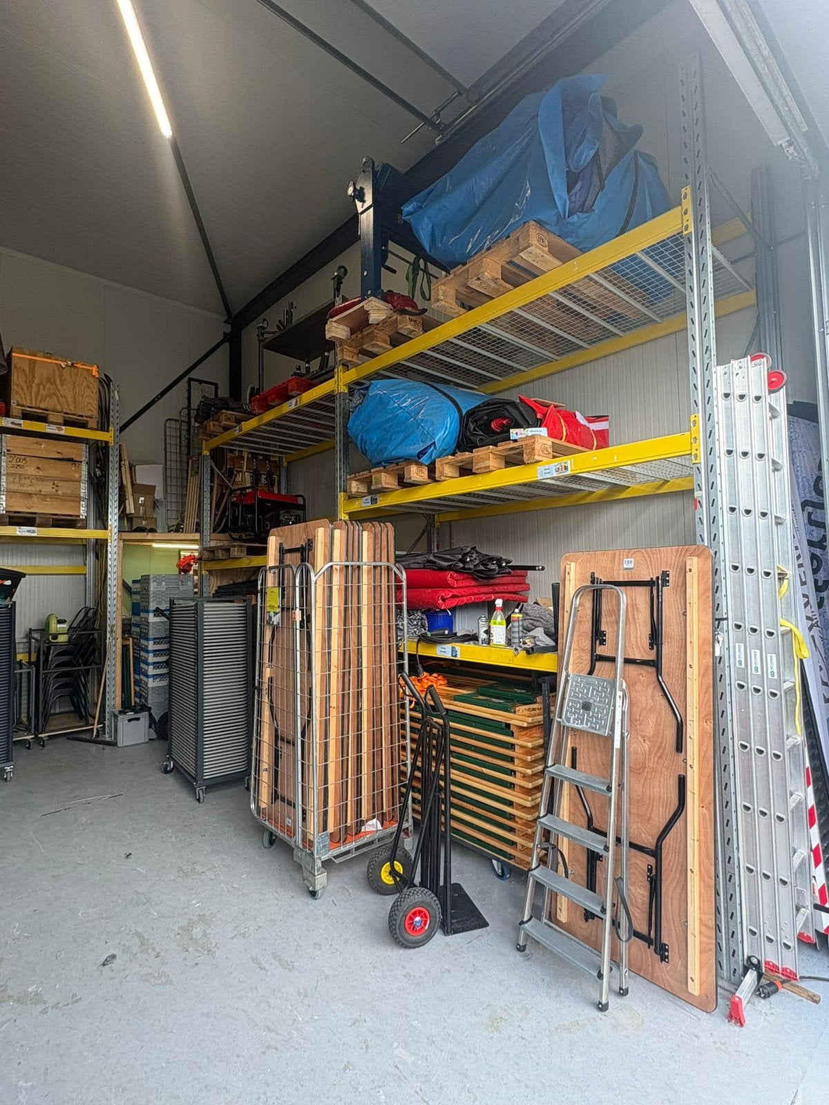 palletstelling te koop magzijn stelling, Ophalen