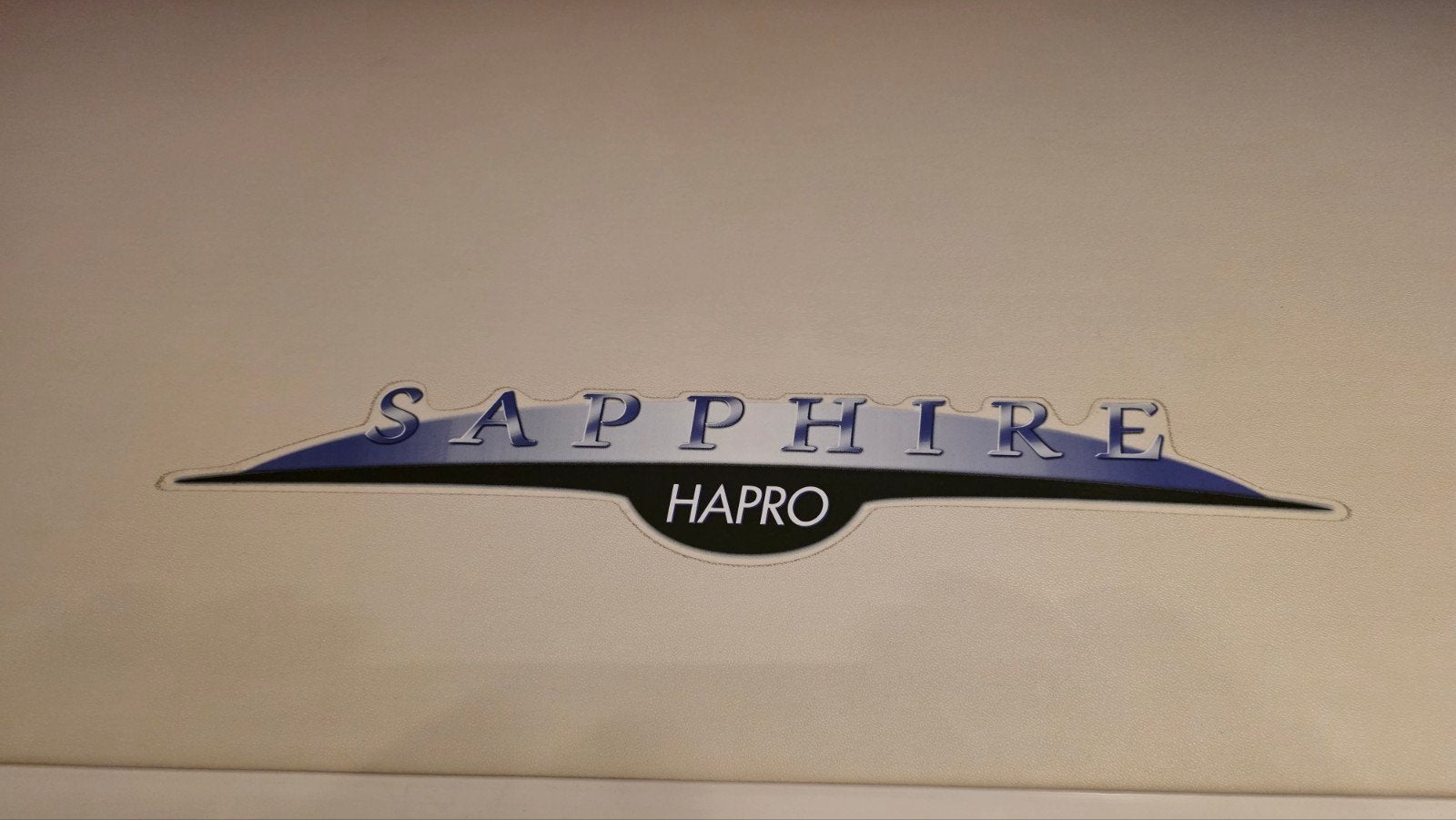 Hapro Sapphire Zonnebank, Witgoed en Apparatuur, Zonnebanken en Gezichtsbruiners, Ophalen, Gebruikt, Zonnebank enkelzijdig, 10 tot 15 lampen