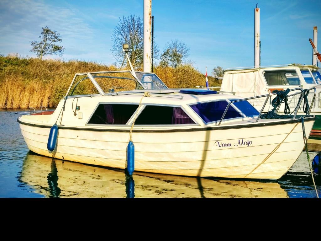 Unieke Nidelv 24 – Stahoogte 2m –  boegschroef en trailer, Watersport en Boten, Ophalen, Gebruikt, Binnenboordmotor, Diesel