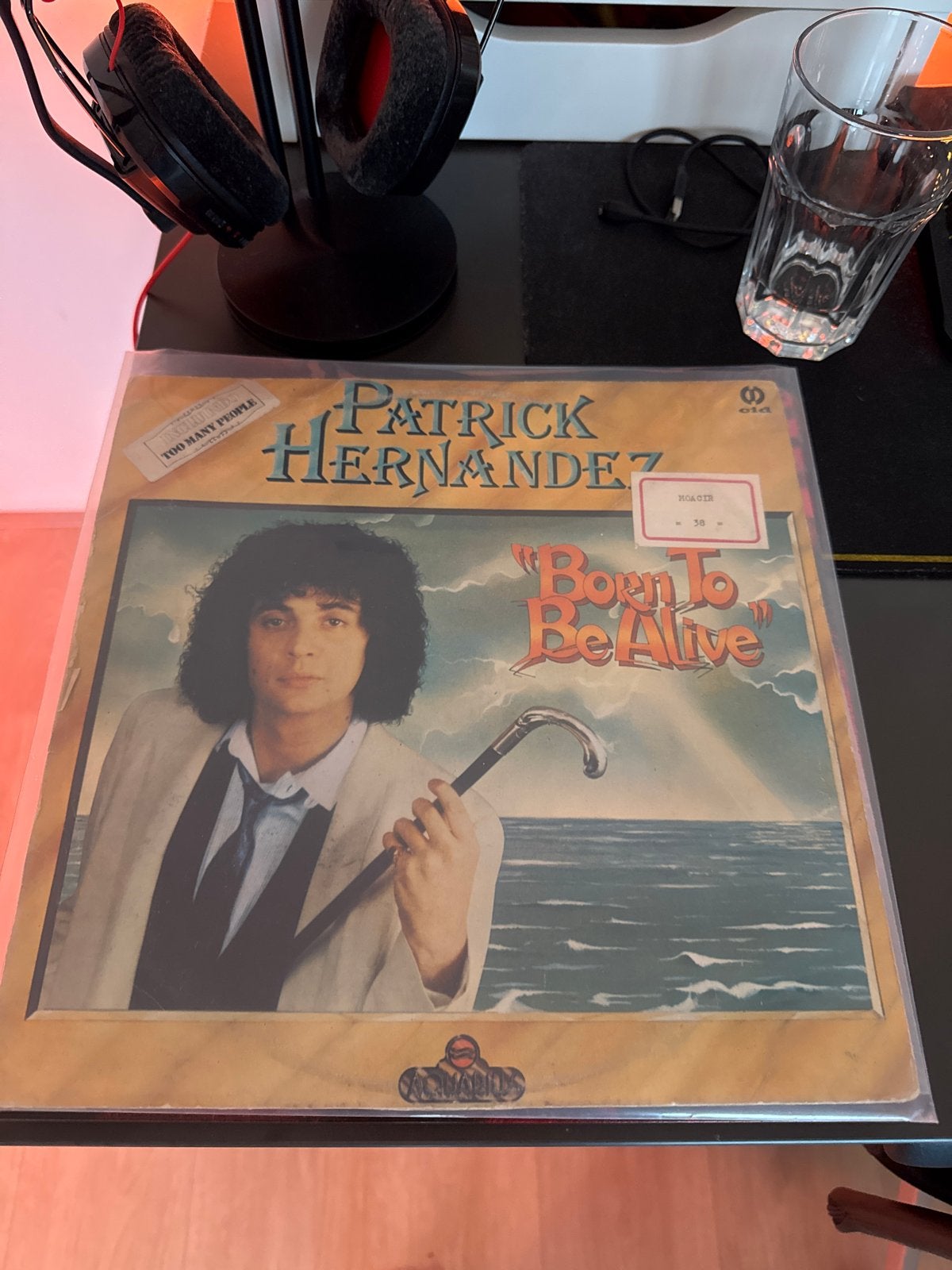 Patrick Hernandez - Born to Be Alive (Braziliaanse persing), Originele persing, Ophalen, Gebruikt, 7 inch