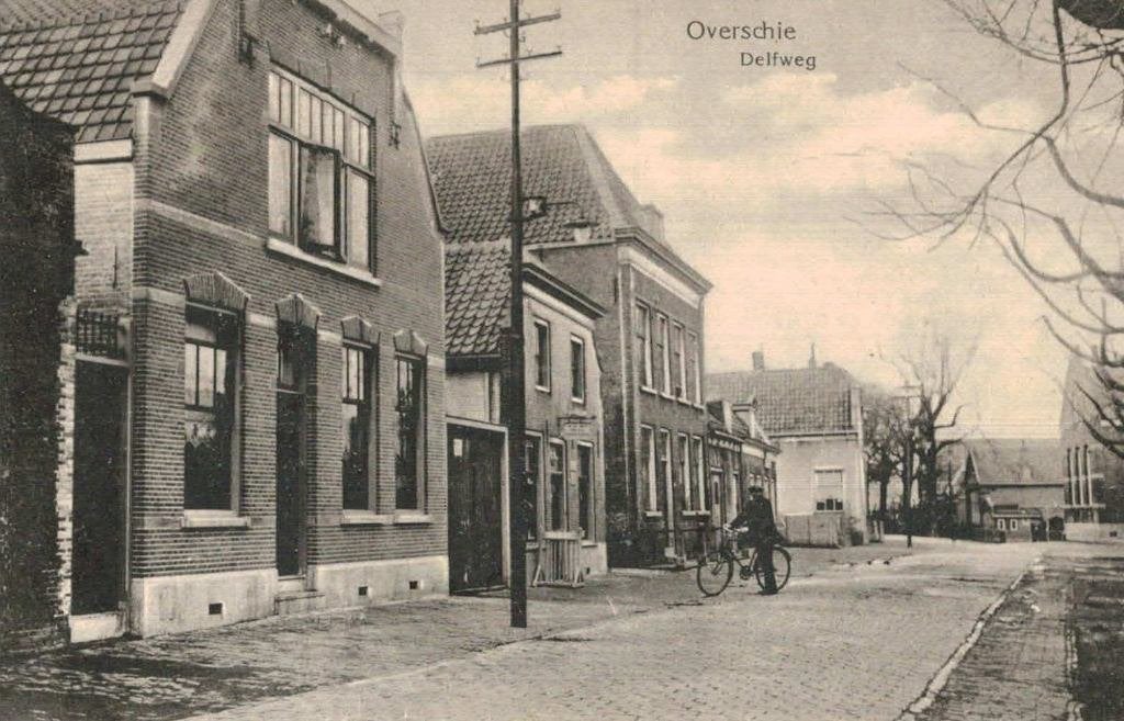 ROTTERDAM Overschie Delfweg -, Ophalen of Verzenden, Voor 1920, Ongelopen, Zuid-Holland
