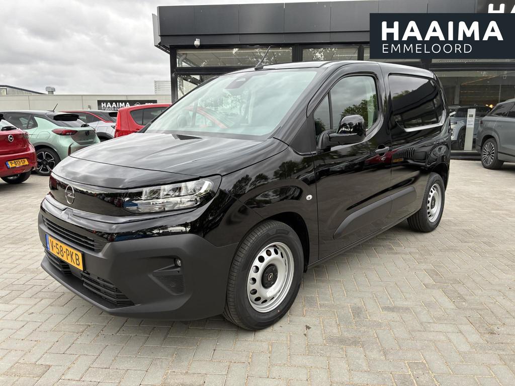 Opel Combo Electric 100Kw L1 50kWh Airconditioning | Stuur &, Auto's, Bestelauto's, Gebruikt, Zwart, Origineel Nederlands, Opel