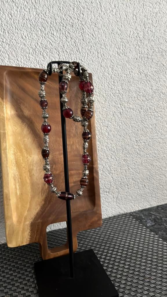 Ketting met armband, Ophalen of Verzenden, Zo goed als nieuw, Overige materialen