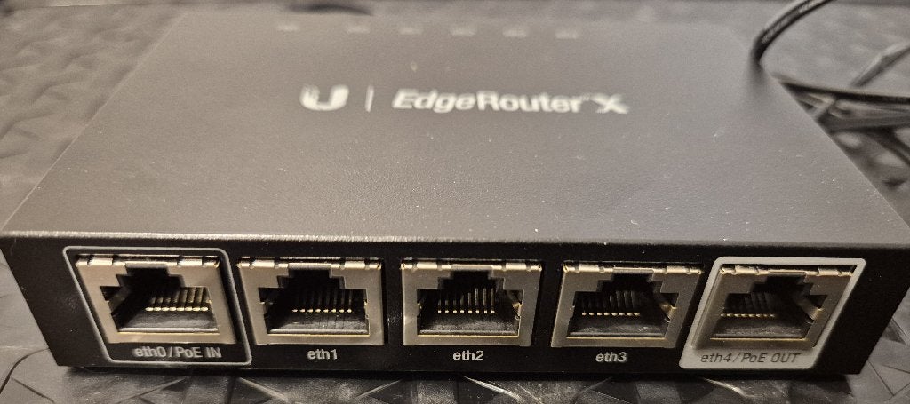 Ubiquiti EdgeRouter X – 5-poorts Gigabit router, Ophalen of Verzenden, Zo goed als nieuw, Router, Ubiquiti Unifi