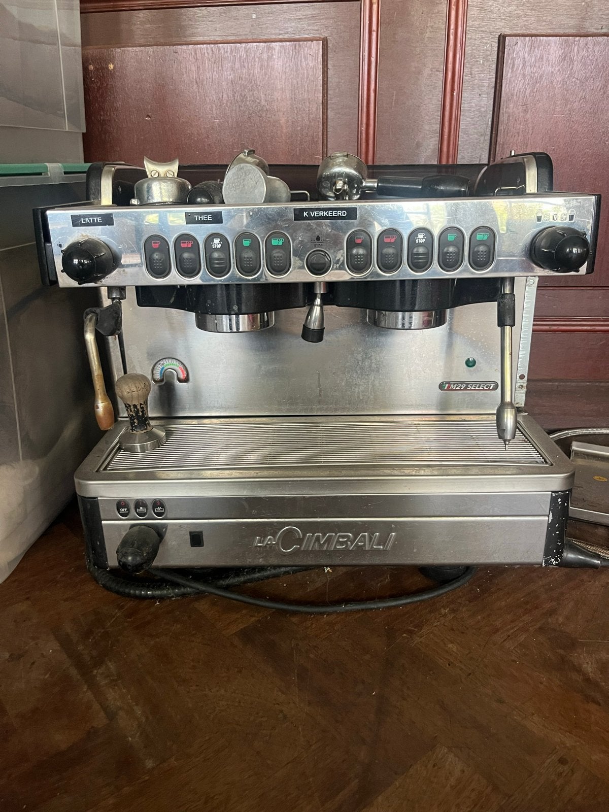 La Cimbali M29 Select 2-groeps Espressomachine, Ophalen, Gebruikt, Espresso apparaat, 10 kopjes of meer