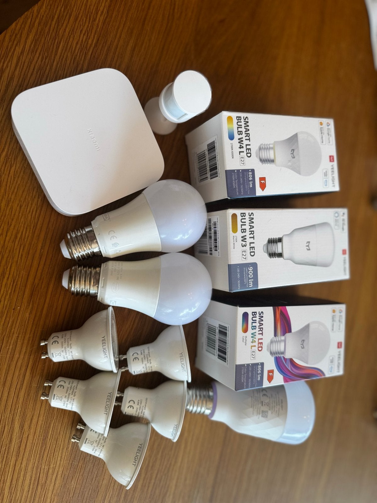 Xiaomi Smart Home Hub 2 met Yeelight Smart LED lampen, Wit, Overige merken, Gebruikt, Kunststof