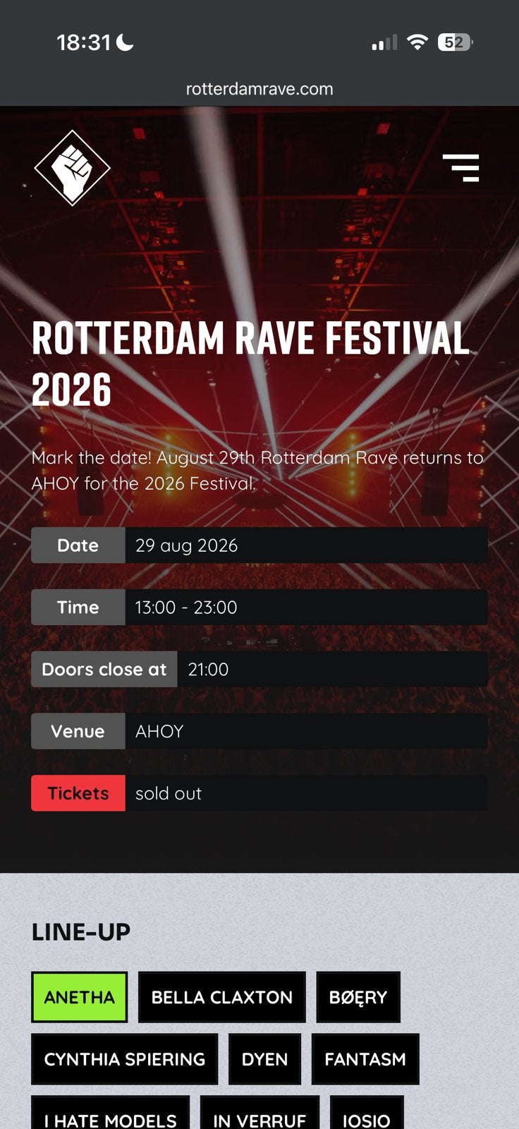 6x Rotterdam Rave, Drie personen of meer