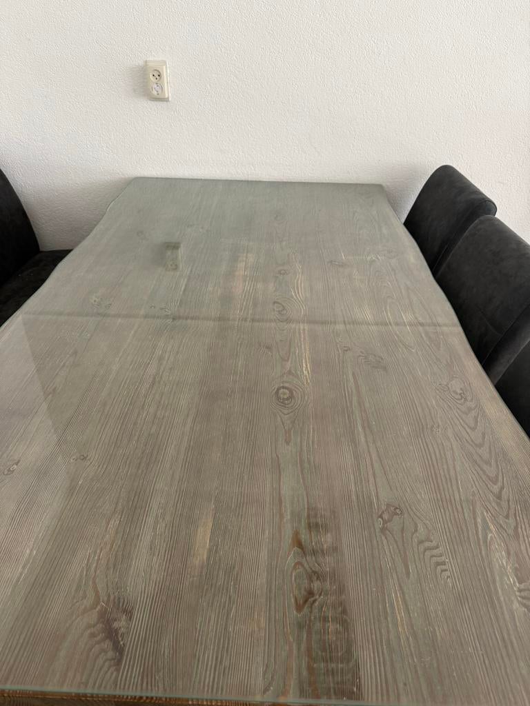 Complete Eetkamer Hoek: Eettafel met Stoelen en Eetbank, Huis en Inrichting, Tafels | Eettafels, Gebruikt, 50 tot 100 cm, 150 tot 200 cm