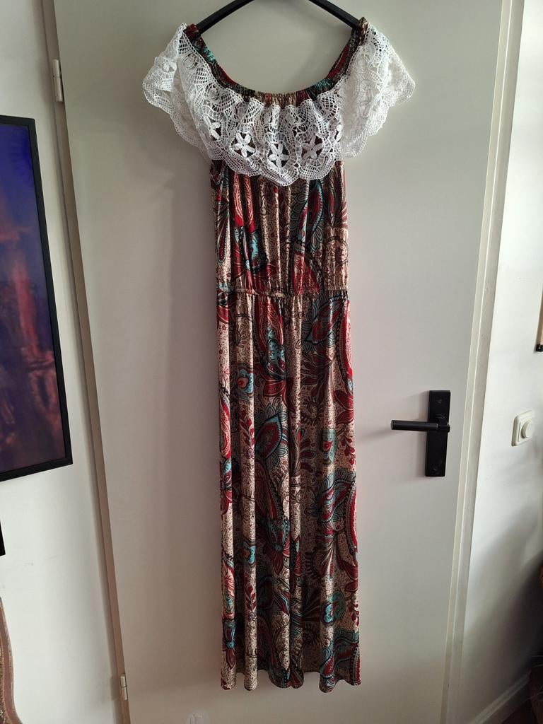 Jumpsuit kreukvrij stretch maat m l, Ophalen of Verzenden, Zo goed als nieuw, Maat 38/40 (M), Zwart