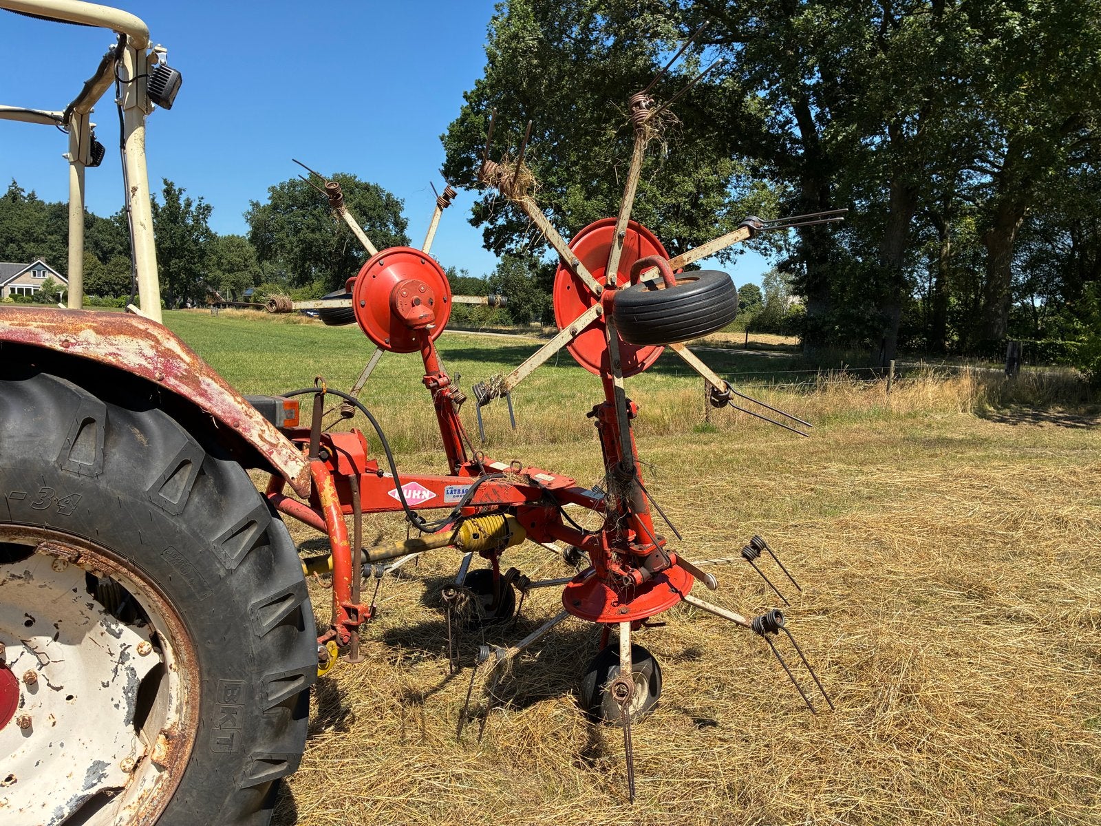Kuhn GF 5000 H Schudder, Zakelijke goederen, Agrarisch | Werktuigen, Ophalen, Veehouderij, Weidebouw