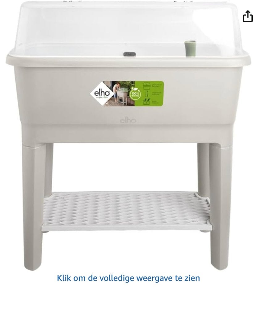 Elho Noa Kweektafel 80 - Plantenbak voor Kweken En Oogsten, Tuin en Terras, Kweekspullen, Zo goed als nieuw, Kweekbak, Ophalen of Verzenden