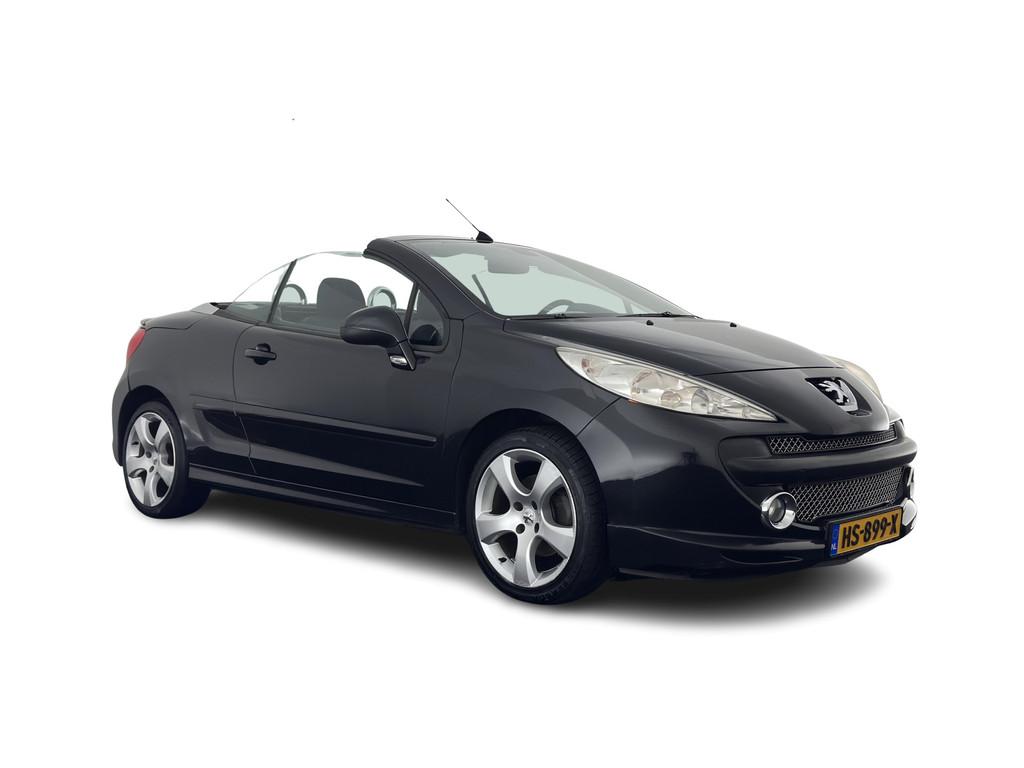 Peugeot 207 CC 1.6 VTi Pack Sport *HEATED-SPORTSEATS | ECC |, Voorwielaandrijving, Gebruikt, Zwart, 4 cilinders