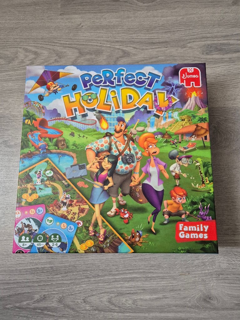 Jumbo Perfect Holiday - Bordspel, Hobby en Vrije tijd, Gezelschapsspellen | Bordspellen, Ophalen of Verzenden, Gebruikt
