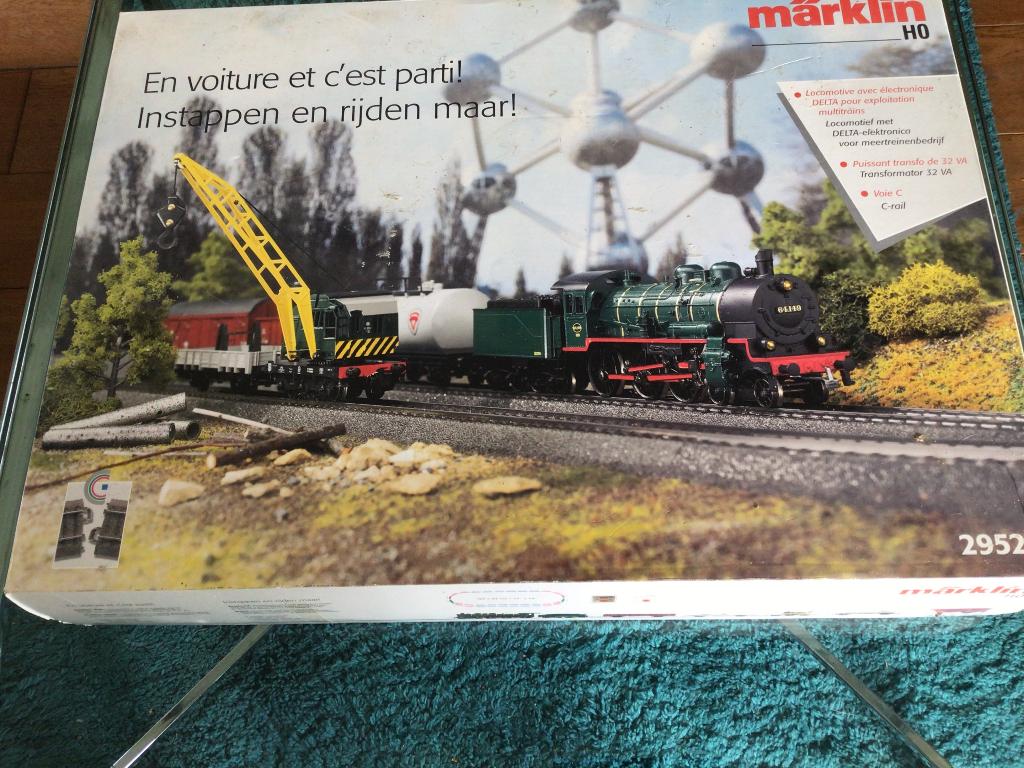 Marklin treinset 29527 C-rails, Wisselstroom, Treinset, Ophalen of Verzenden, Zo goed als nieuw