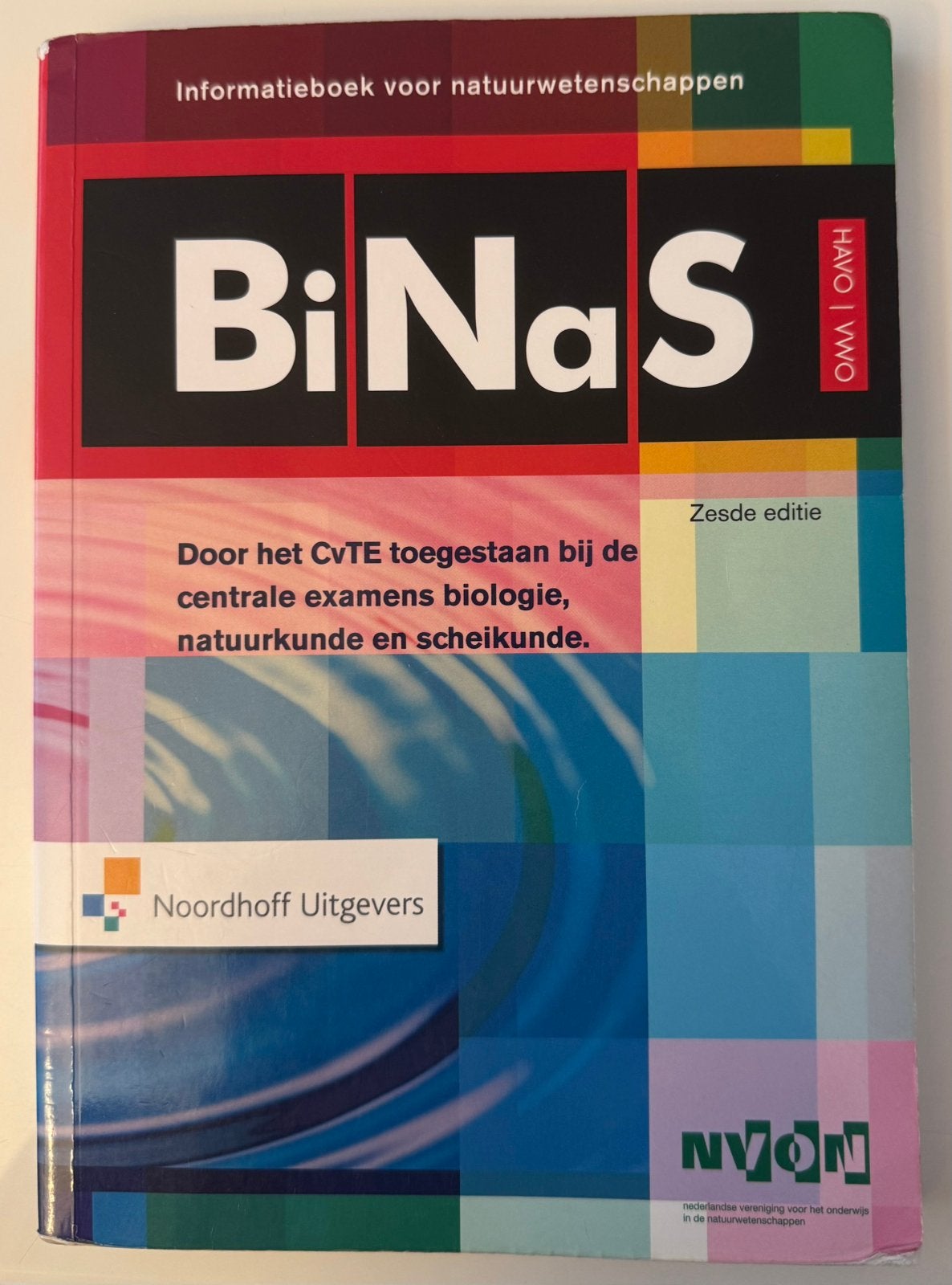 Binas Havo/VWO - 6e editie, Boeken, Ophalen, Zo goed als nieuw, HAVO