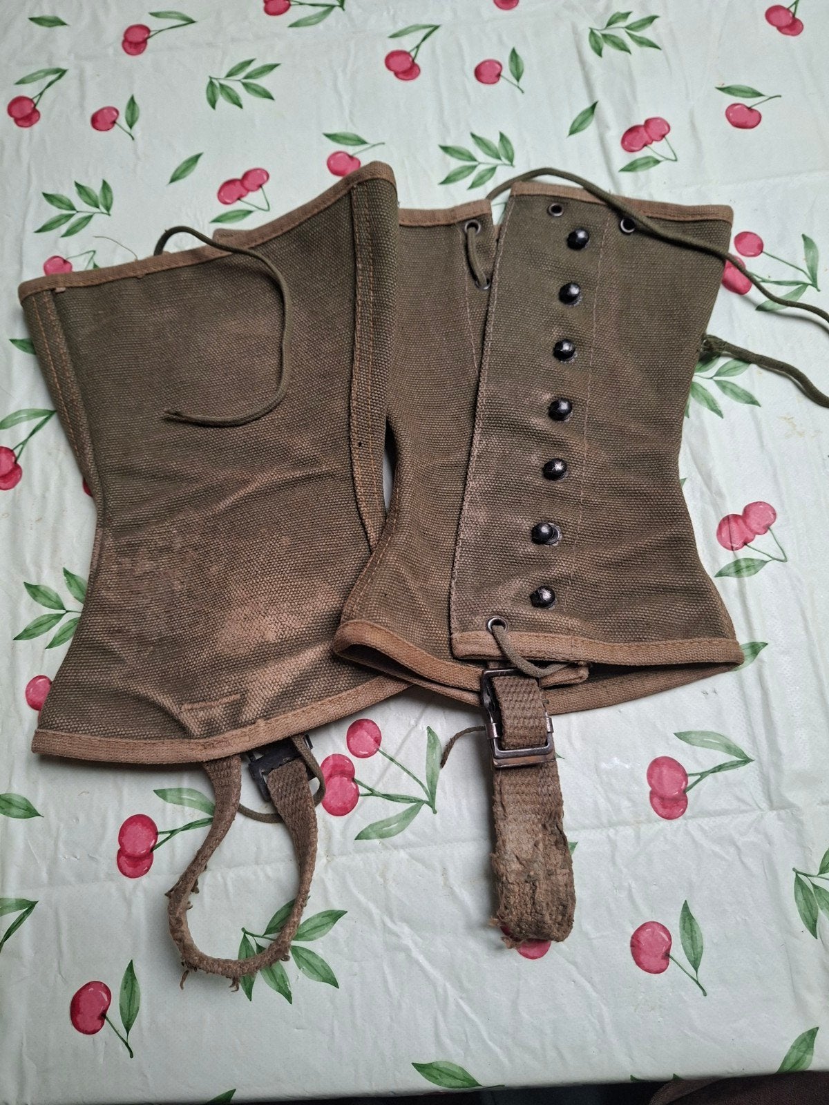 Originele WW2 Dames Leggings - Uniek Militair Item, Ophalen