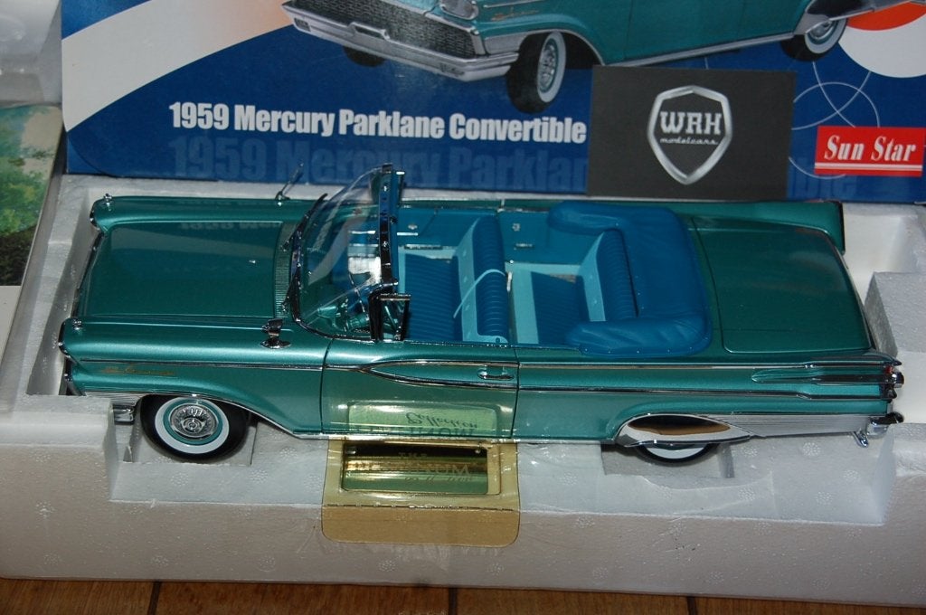 1:18 MERCURY PARKLANE CONVERTIBLE green Sun star WRH, Hobby en Vrije tijd, Modelauto's | 1:18, Verzenden, Zo goed als nieuw, Auto