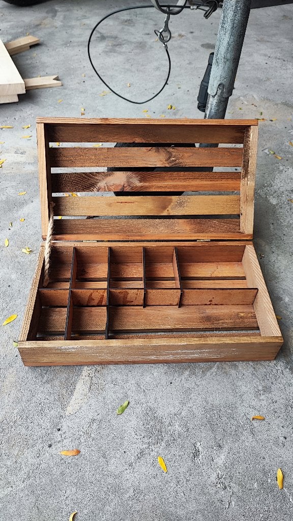 GRATIS Houten kist, Ophalen, Minder dan 50 cm, Gebruikt, Minder dan 50 cm