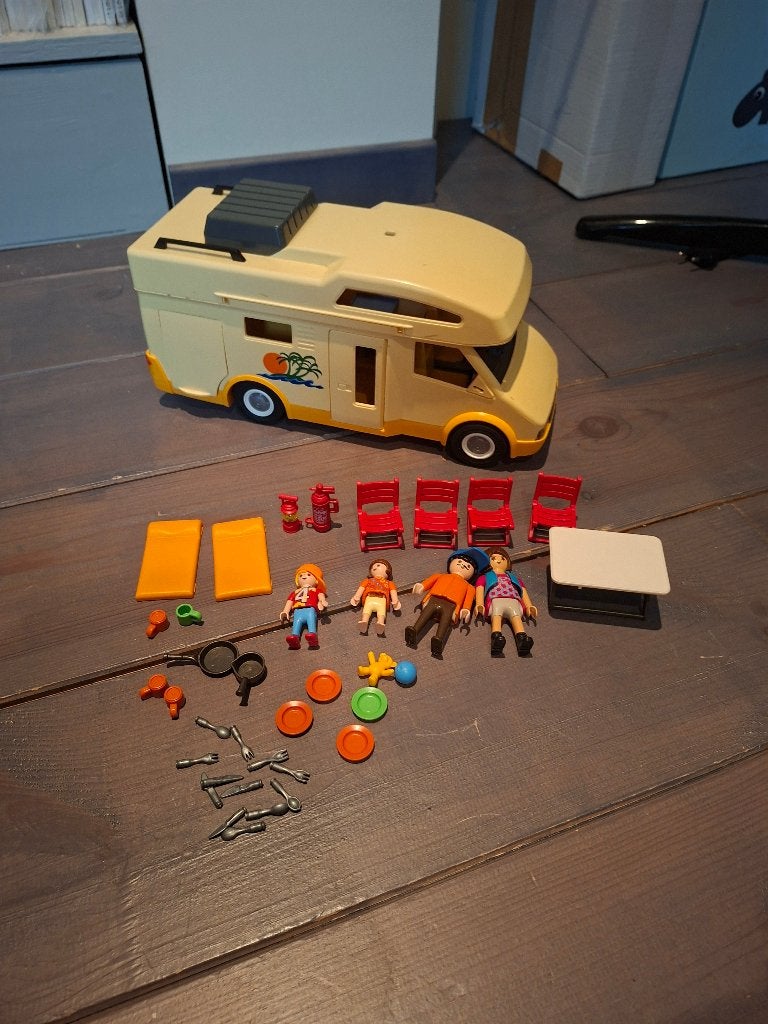 Playmobil set kamperwagen 3647, Complete set, Voertuig, Ophalen of Verzenden, Zo goed als nieuw