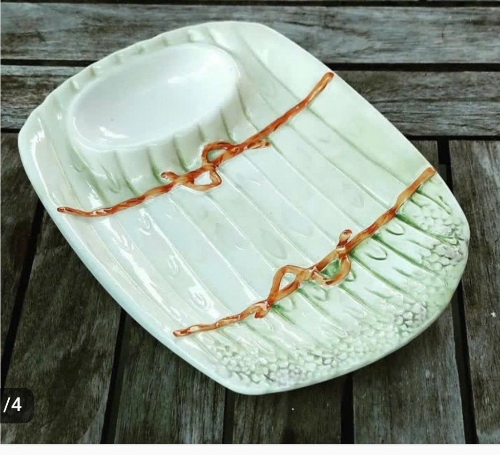Schotel voor asperges, Ophalen of Verzenden