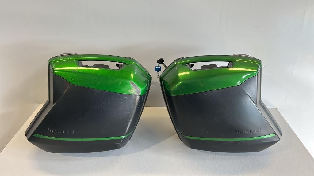 Koffer set Kawasaki Versys 1000 2019 - 2022 Beschadigd., Ophalen, Gebruikt