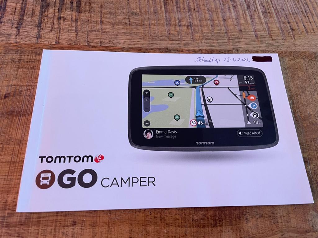 Tomtom Go Camper, Ophalen, Zo goed als nieuw