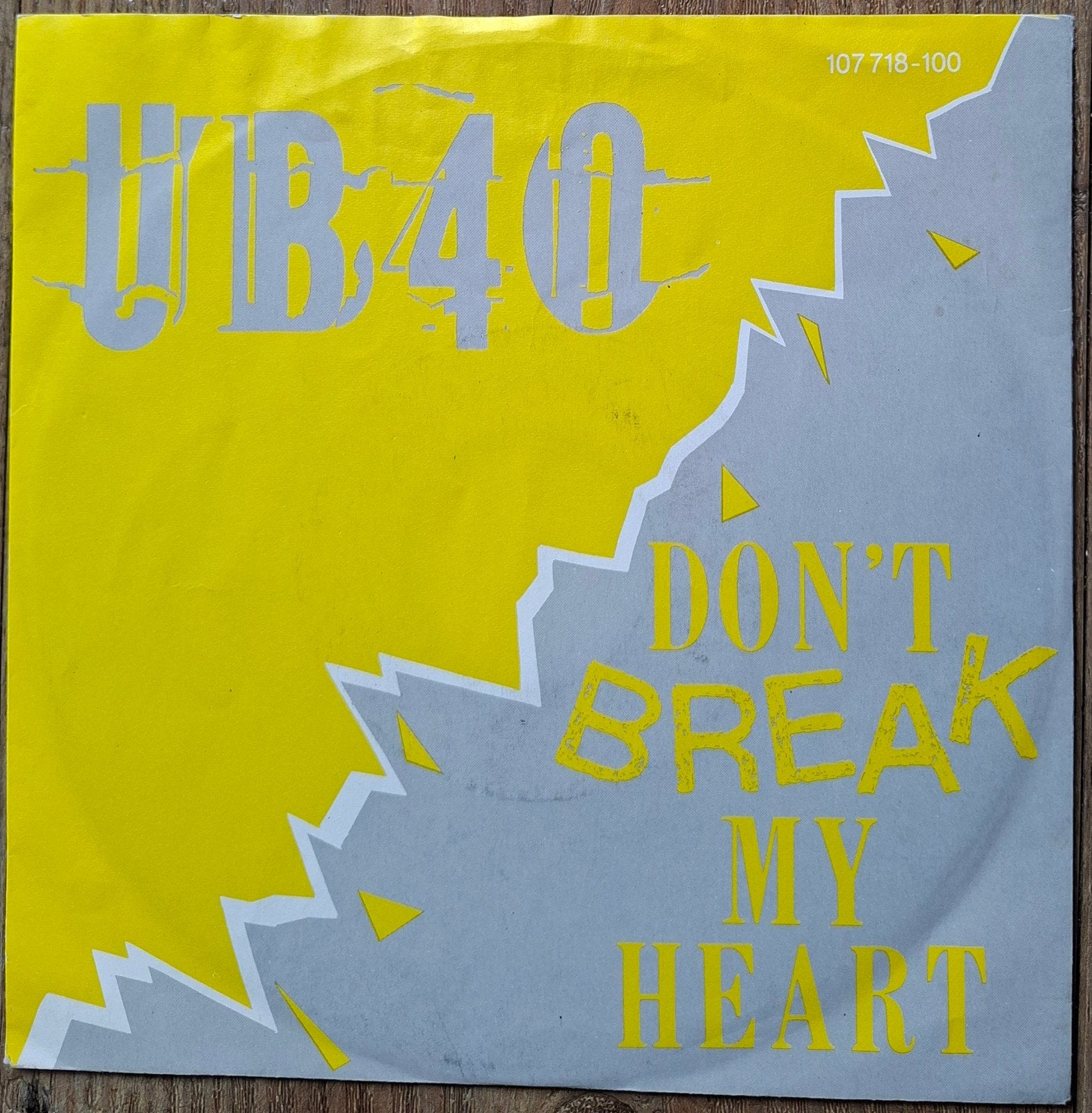 UB40 - Don't Break My Heart (Vinyl Single), Gebruikt, 7 inch, Ophalen of Verzenden, Pop