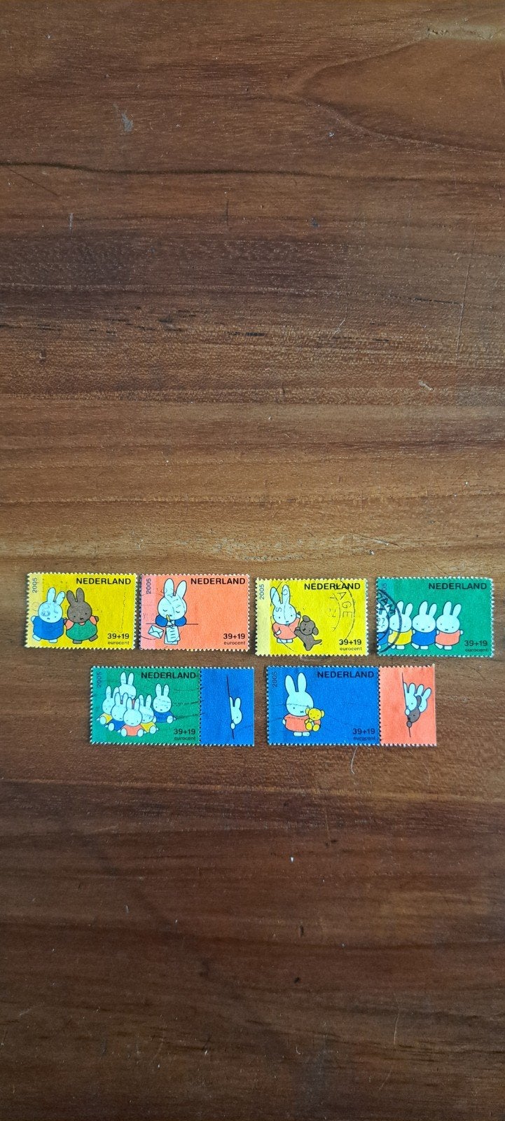 Serie kinderzegels Nijntje. Gestempeld. 2005 ., Ophalen of Verzenden