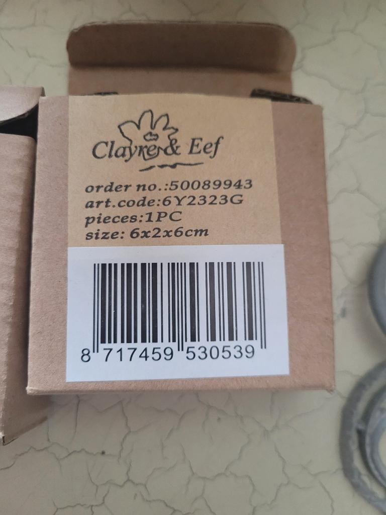 Romantisch metalen handvat voor kasten Clayre & Eef, Heikant 21 Kaatsheuvel, Belle Vieille Brocante, Nieuw, Ophalen of Verzenden
