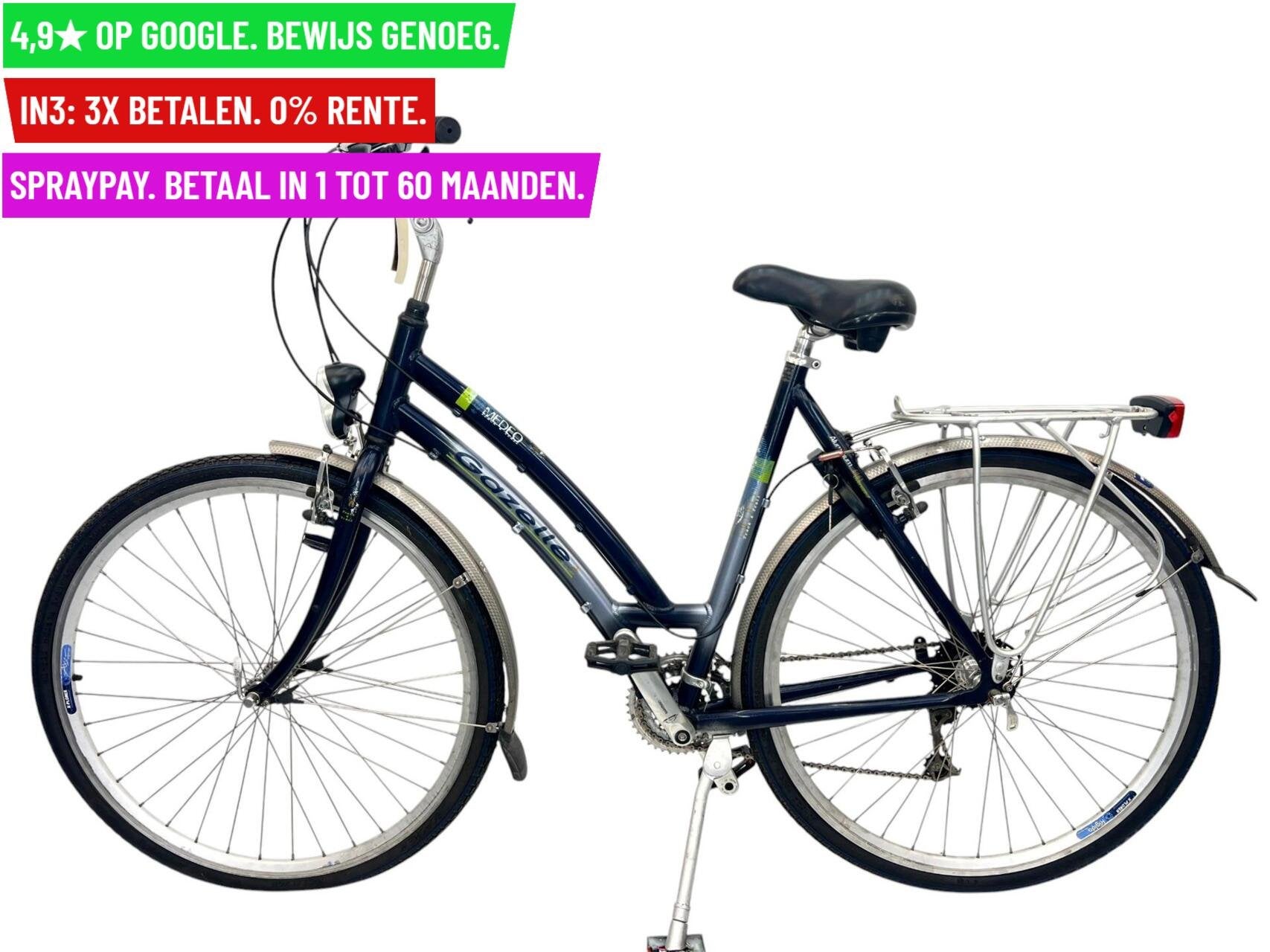 Damesfiets Gazelle Medeo 28"/58cm/24ver - Garantie/Levering, Fietsen en Brommers, Fietsen | Dames | Damesfietsen, Gebruikt, Gazelle