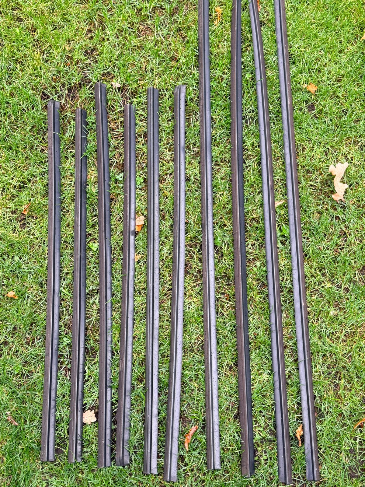 Complete set Volvo 240 station sierstrips + extra clips, Auto-onderdelen, Ophalen, Gebruikt, Volvo