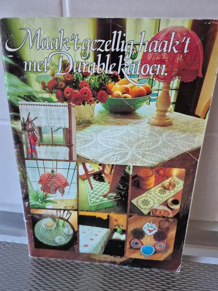 HAAKBOEK, Hobby en Vrije tijd, Ophalen, Haken, Patroon of Boek