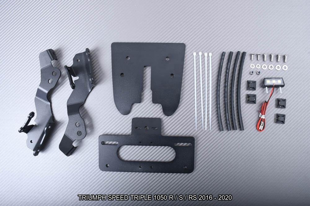 Kentekenplaathouder TRIUMPH SPEED TRIPLE 1050 2016 - 2020, Verzenden, Nieuw