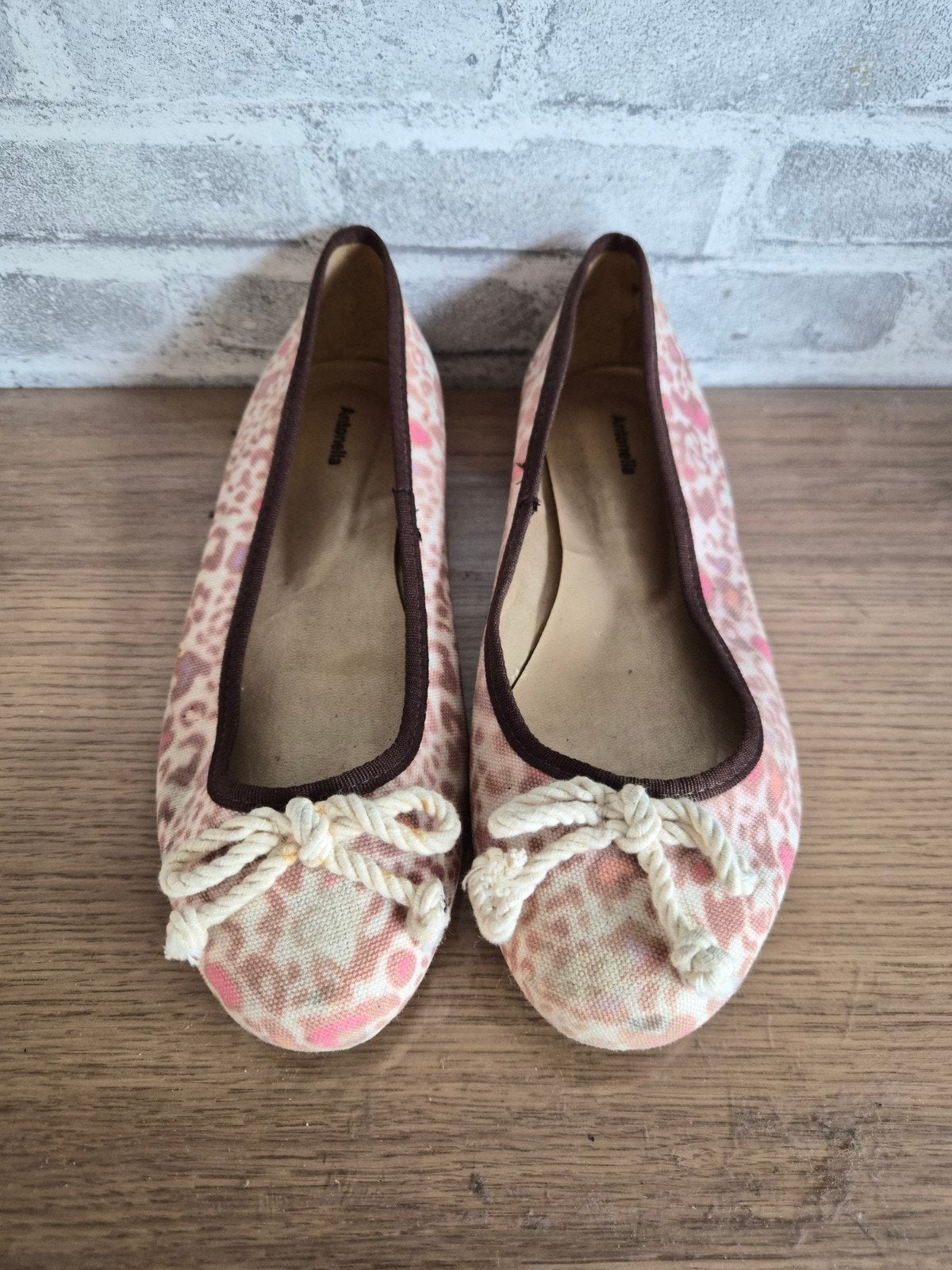Antonella Ballerina's - Braziliaanse maat 35 (EU 36), Roze, Antonella, Gedragen, Ballerina's