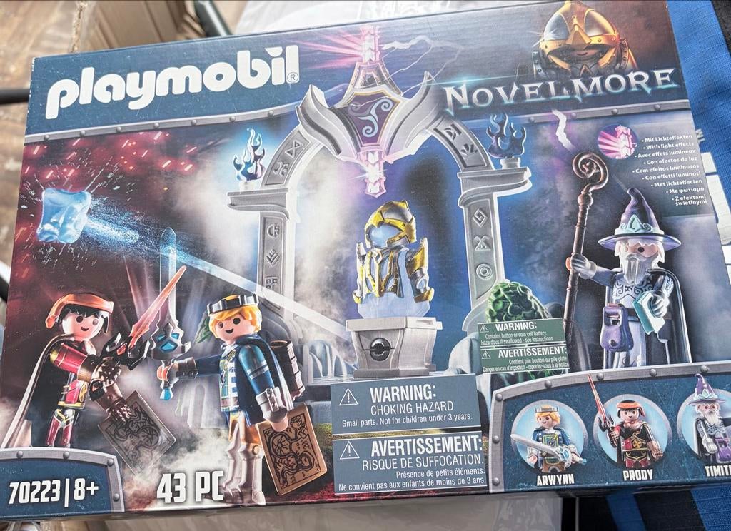 Playmobil Novelmore 70223 - Nieuw in doos met lichteffecten, Kinderen en Baby's, Speelgoed | Playmobil, Ophalen of Verzenden, Nieuw