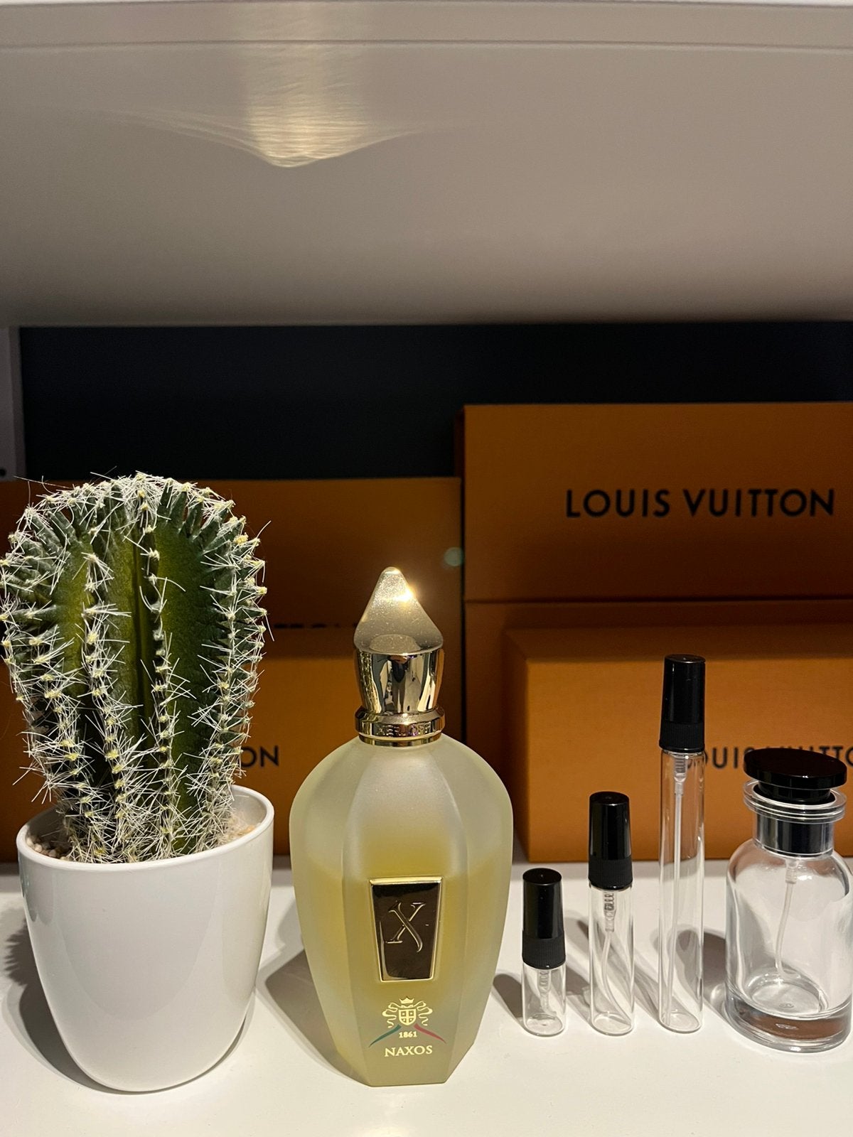 Xerjoff Naxos sample/tester/decant, Sieraden, Tassen en Uiterlijk, Uiterlijk | Parfum, Ophalen of Verzenden, Zo goed als nieuw