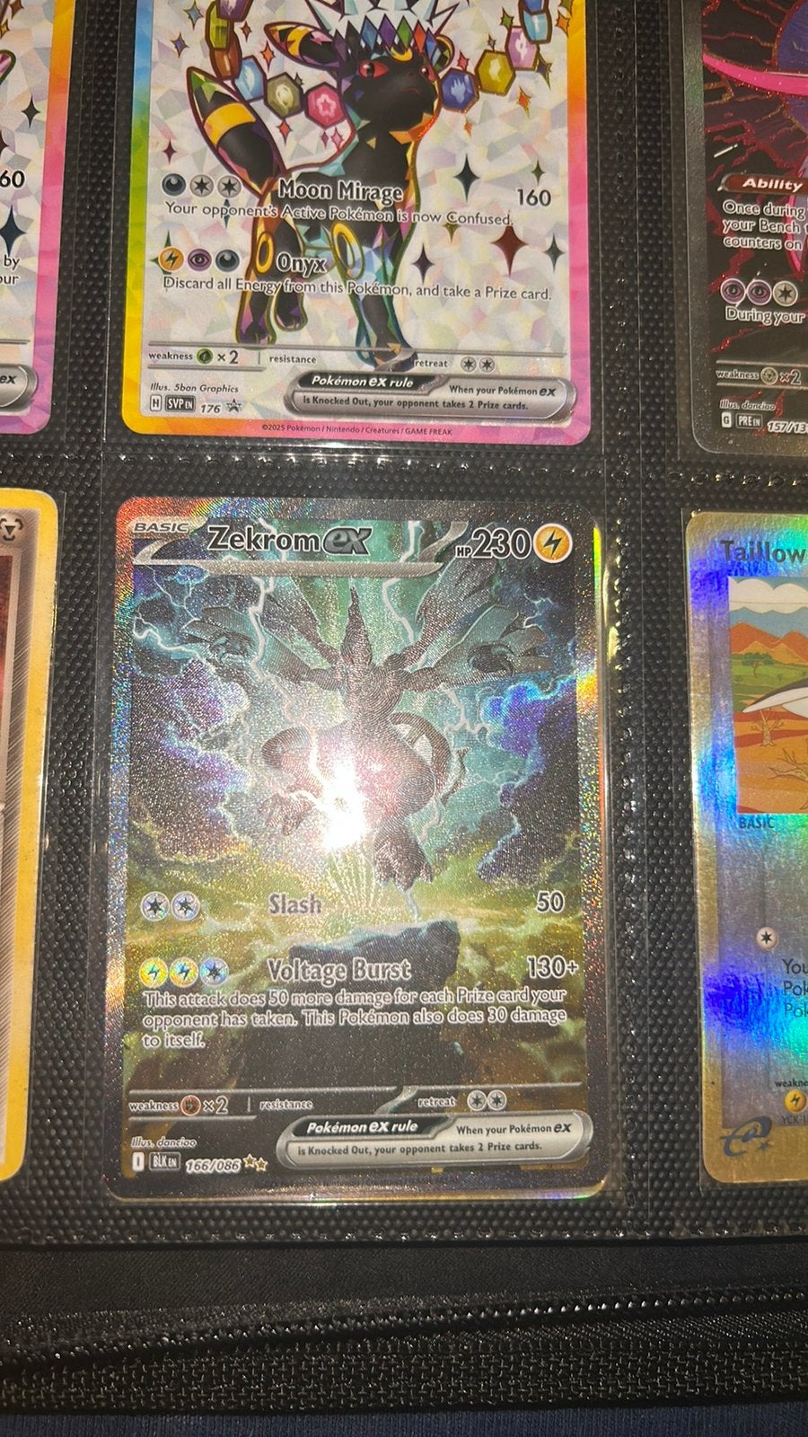 Zekrom ex black bolt, Ophalen of Verzenden, Zo goed als nieuw