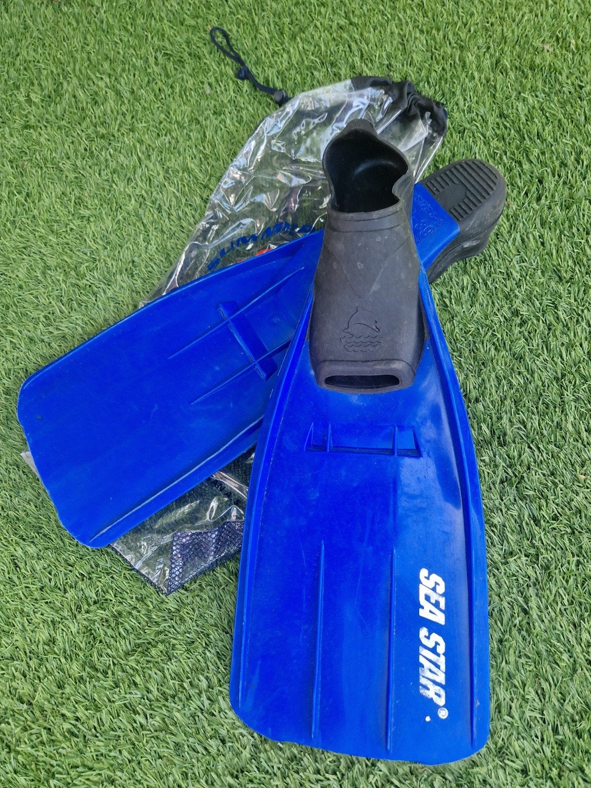 Sea star snorkel / duik flippers maat 38 / 39, Ophalen of Verzenden, Snorkelvinnen