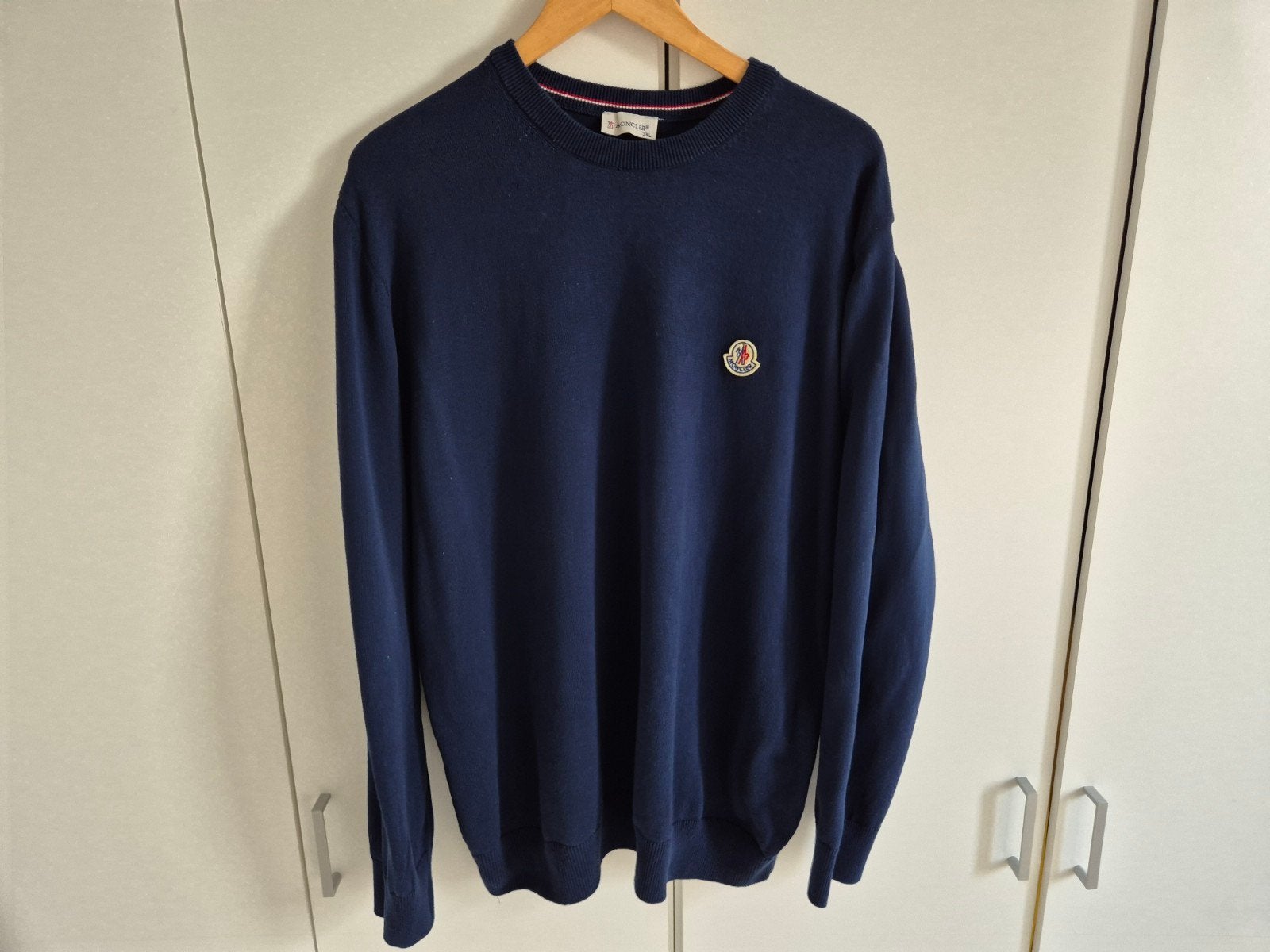 moncler 3xl, Moncler, Blauw, Overige maten, Ophalen of Verzenden