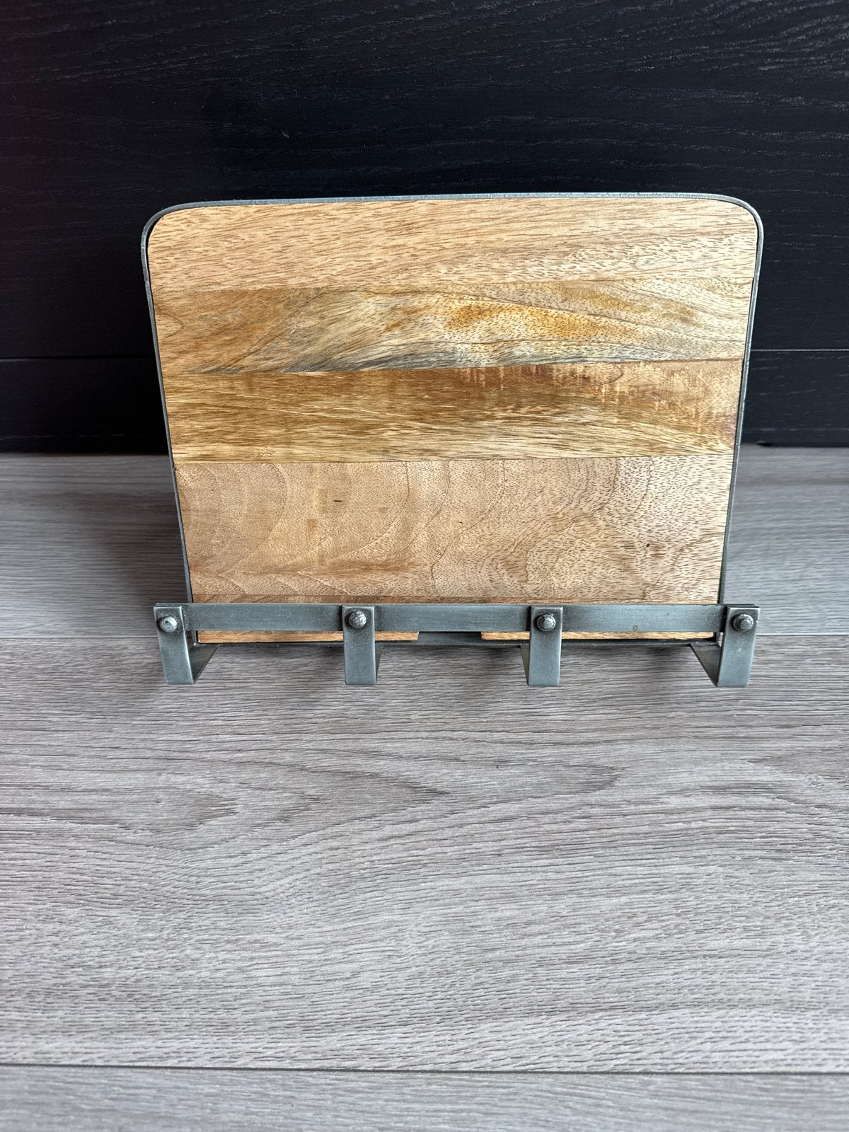 KitchenCraft Industrial Kitchen Kookboekstandaard, Hout, Ophalen of Verzenden, Overige typen, Gebruikt