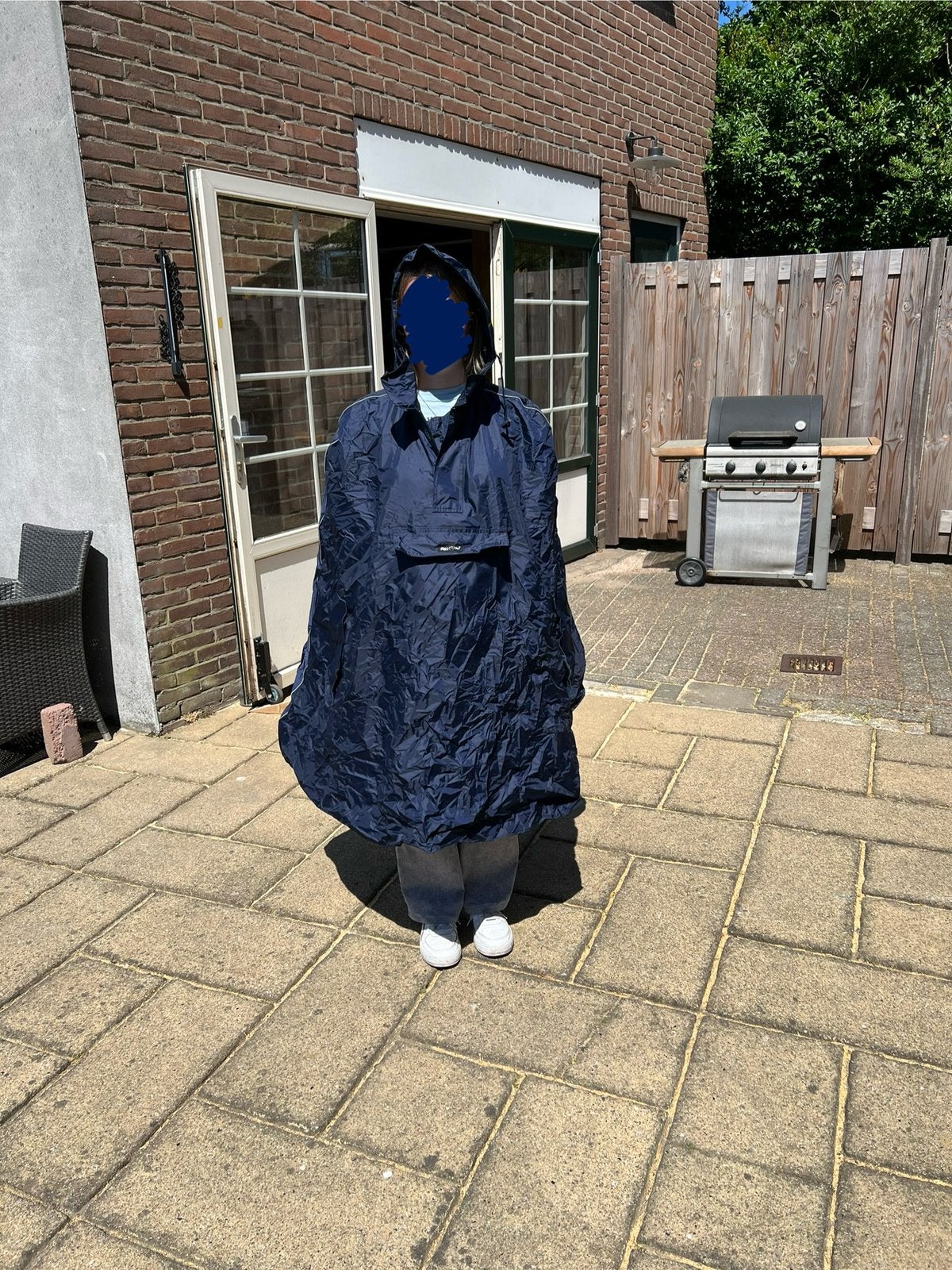 FastRider regenponcho, Ophalen of Verzenden, Zo goed als nieuw, Bovenkleding