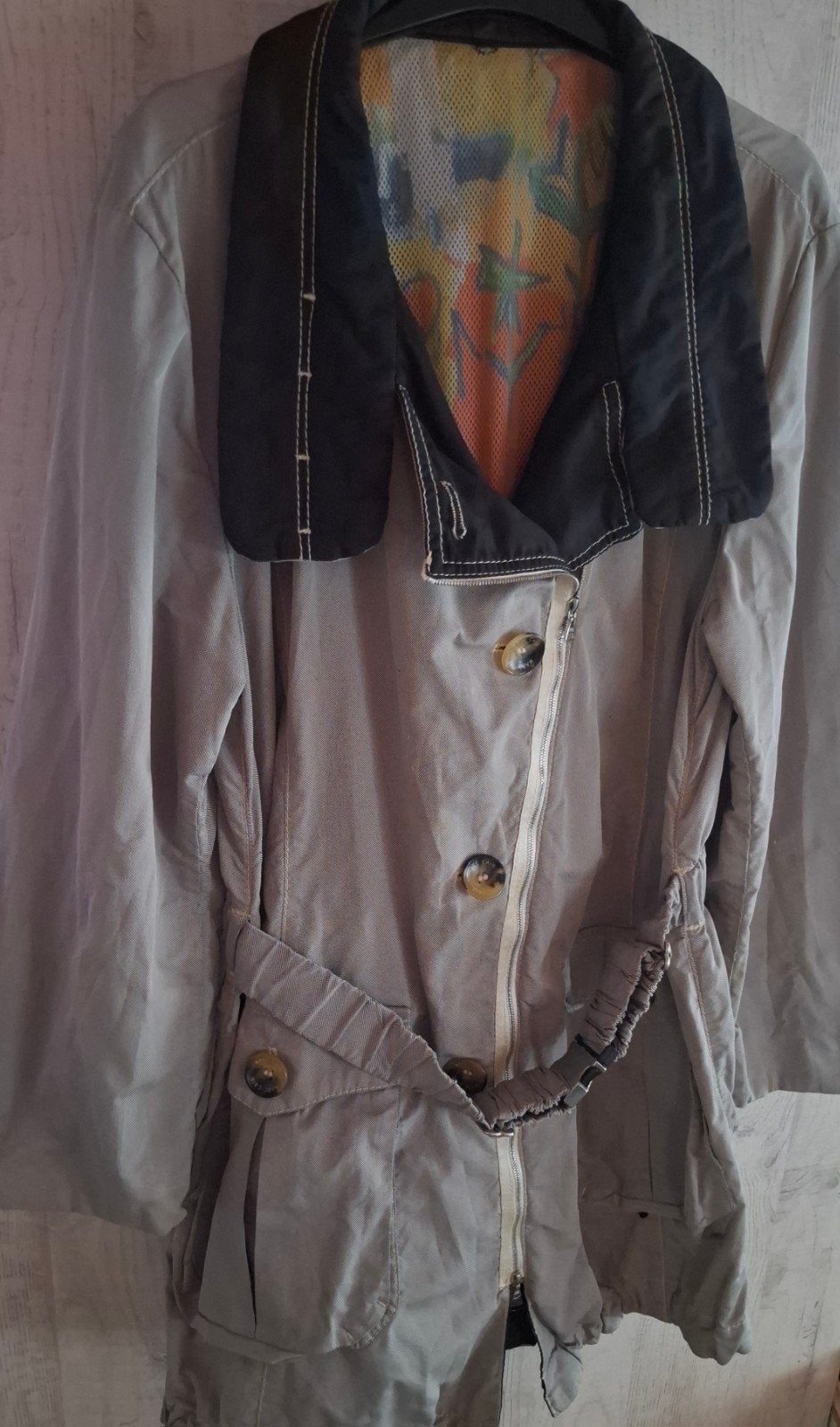 Marc Cain zeer mooie trenchcoat maat M, Maat 38/40 (M), Marc Cain, Ophalen of Verzenden, Zo goed als nieuw
