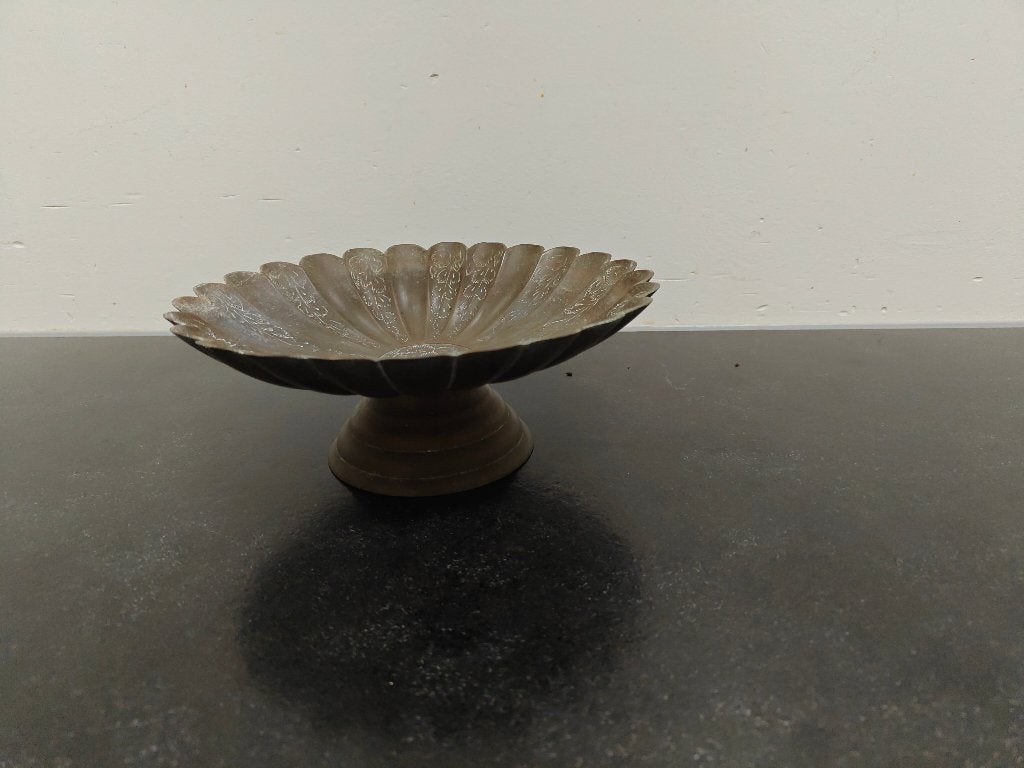 antiek koperen of bronzen schaaltje, Antiek en Kunst, Ophalen of Verzenden, Koper