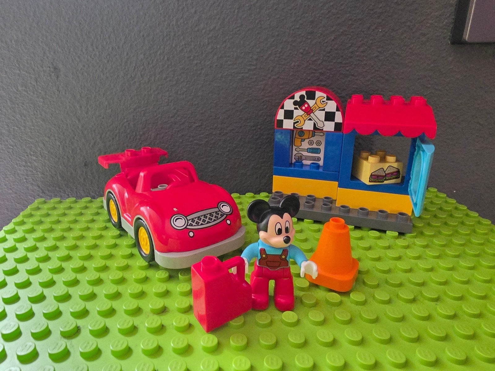 LEGO Duplo 10829 Mickey's Garage - Compleet, Ophalen of Verzenden