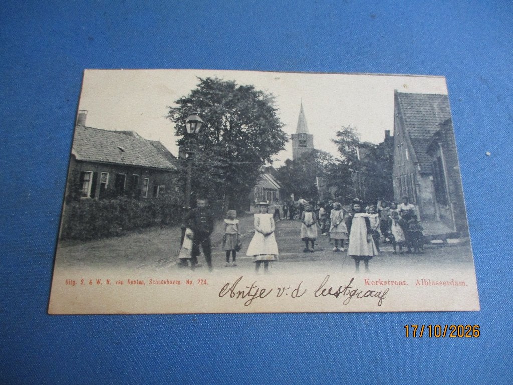 Alblasserdam, Verzamelen, Ophalen of Verzenden, Voor 1920, Gelopen, Utrecht