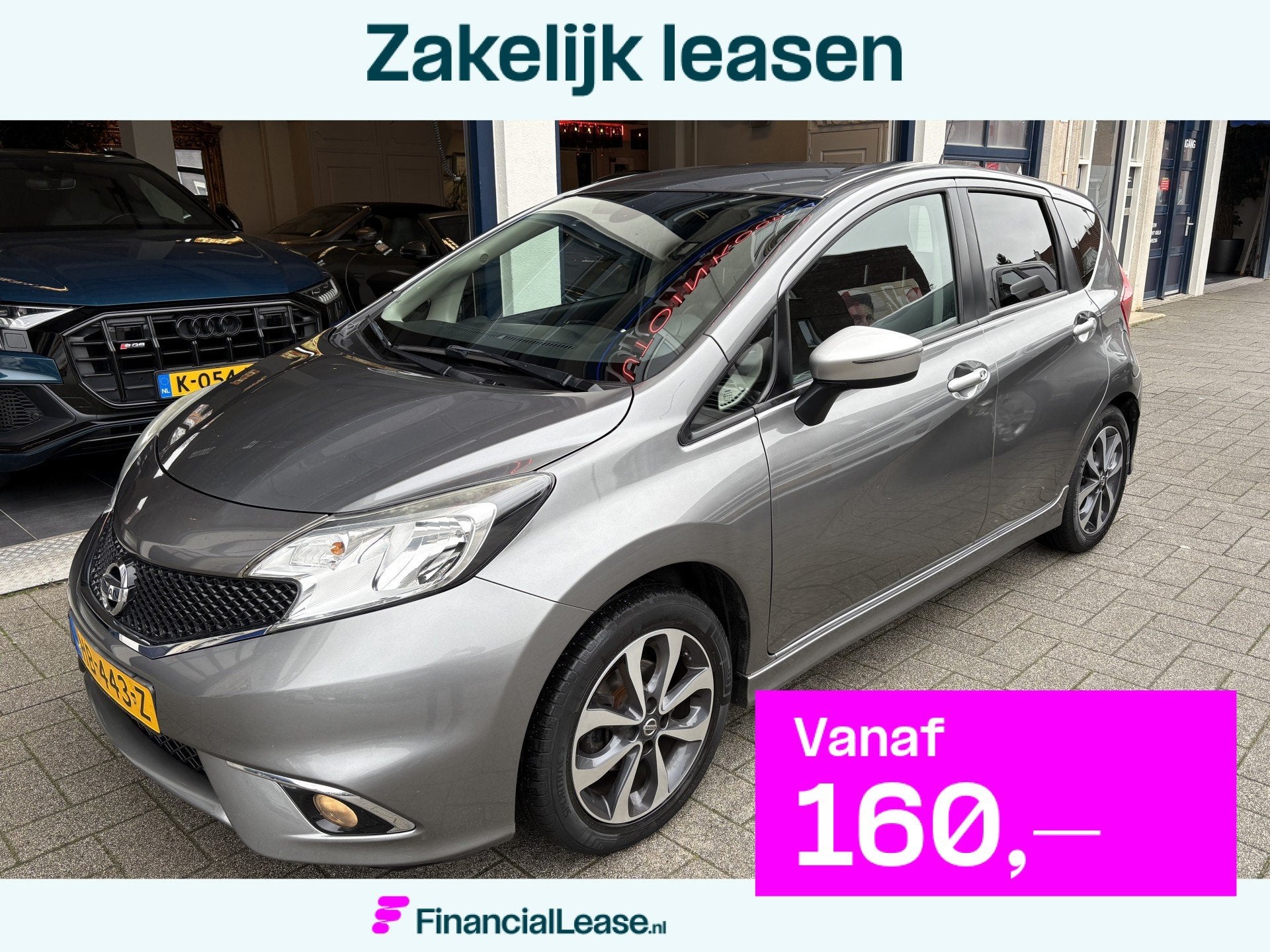 Nissan Note 1.2 DIG-S N-TEC NL AUTO/SPORT/NAVI/CAMERA, Voorwielaandrijving, Gebruikt, Bedrijf, Handgeschakeld